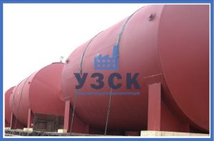 Горизонтальный резервуар РГС для ГСМ в Узгене