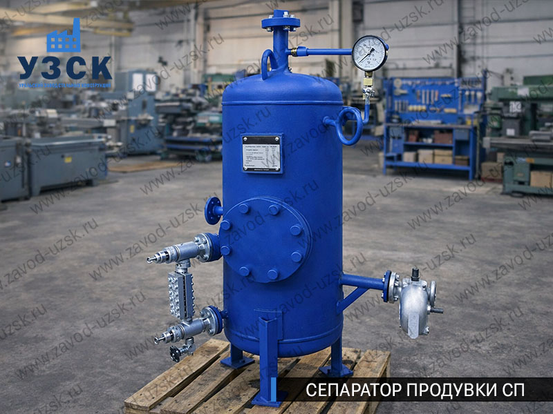 изображение Сепаратора непрерывной продувки СП в Узгене